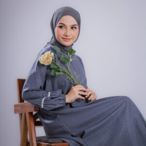 Gamis Wanita Dewasa Wolfis Azalea Series - Gambar 3